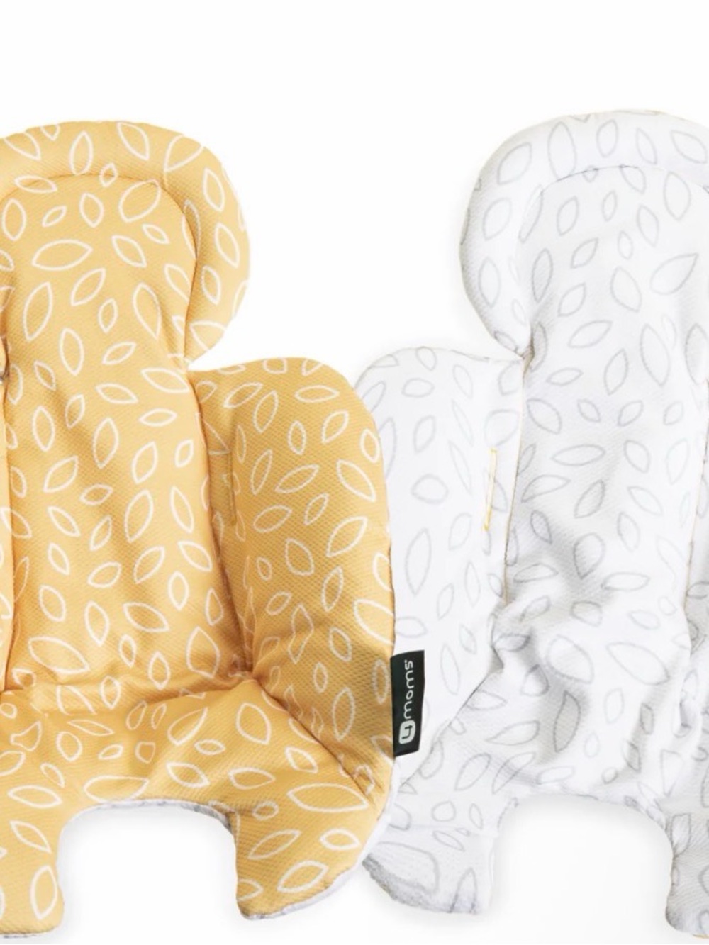 4moms Momaroo, Rockaroo, & High Chair Newborn Insert - Yellow/White reversible